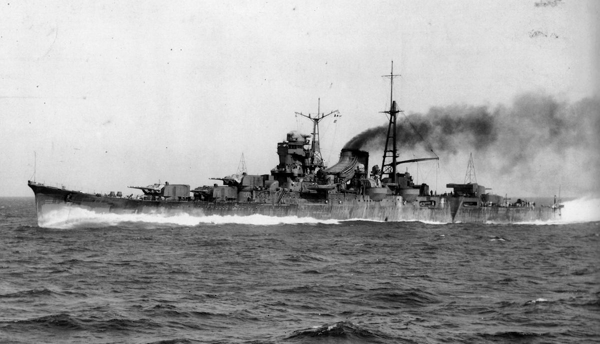 Japanese Heavy Cruiser Mogami