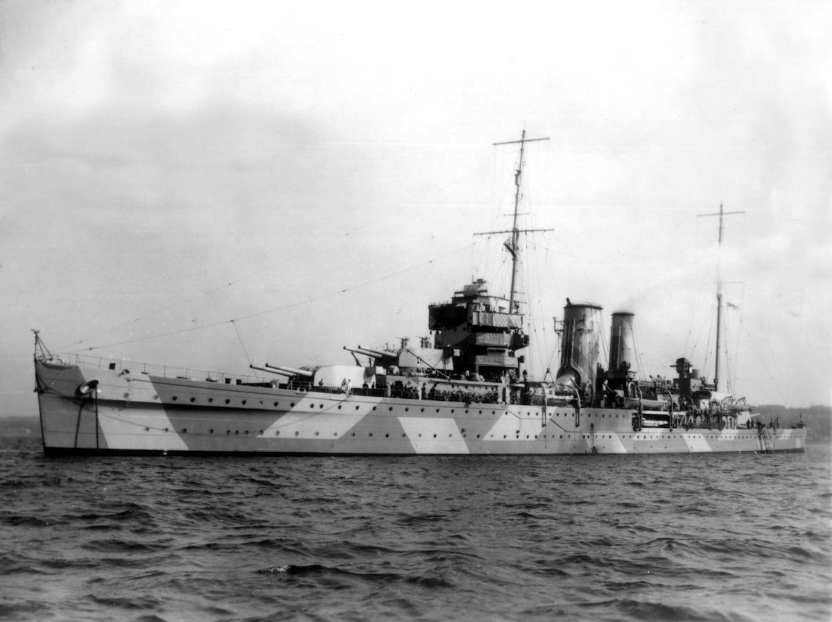 British Heavy Cruiser HMS York