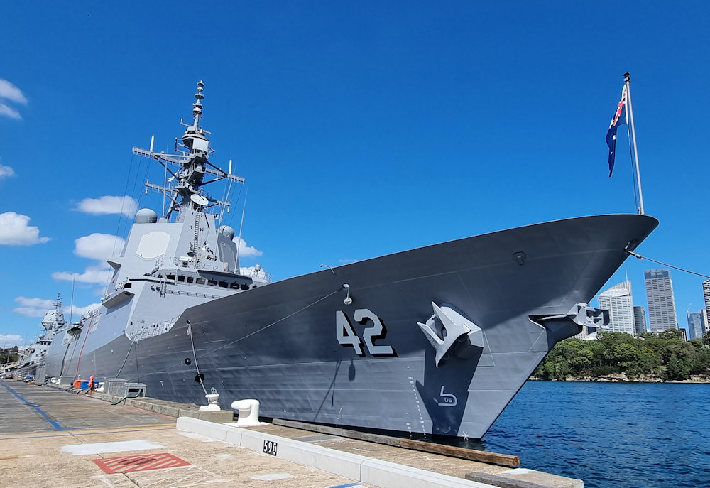 HMAS Sydney (DDG 42) Fleet Base East Open Day 2024