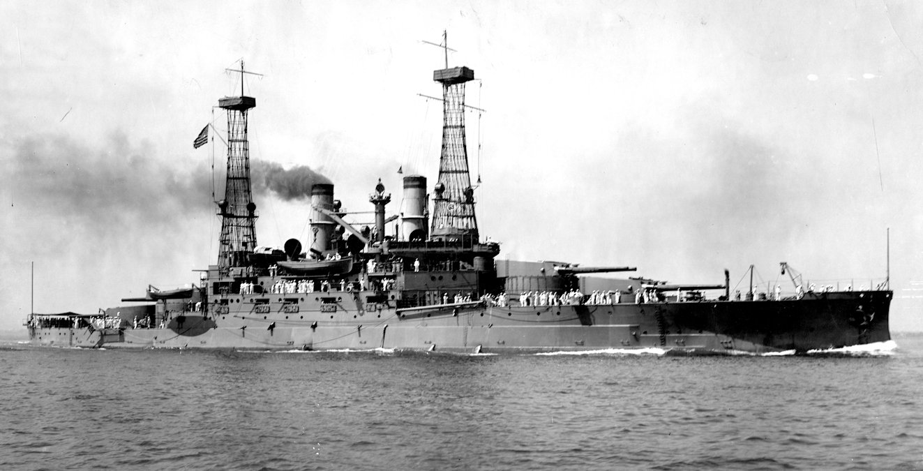 US Battleship USS South Carolina BB-26