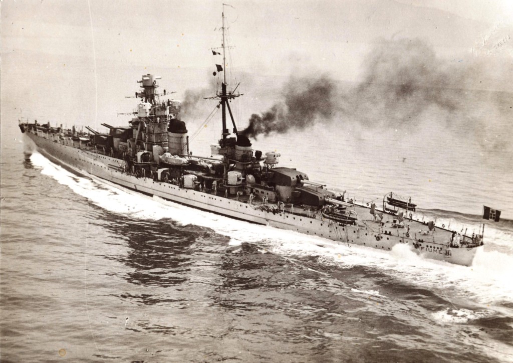 Fiume shortly after her entry into service in 1931