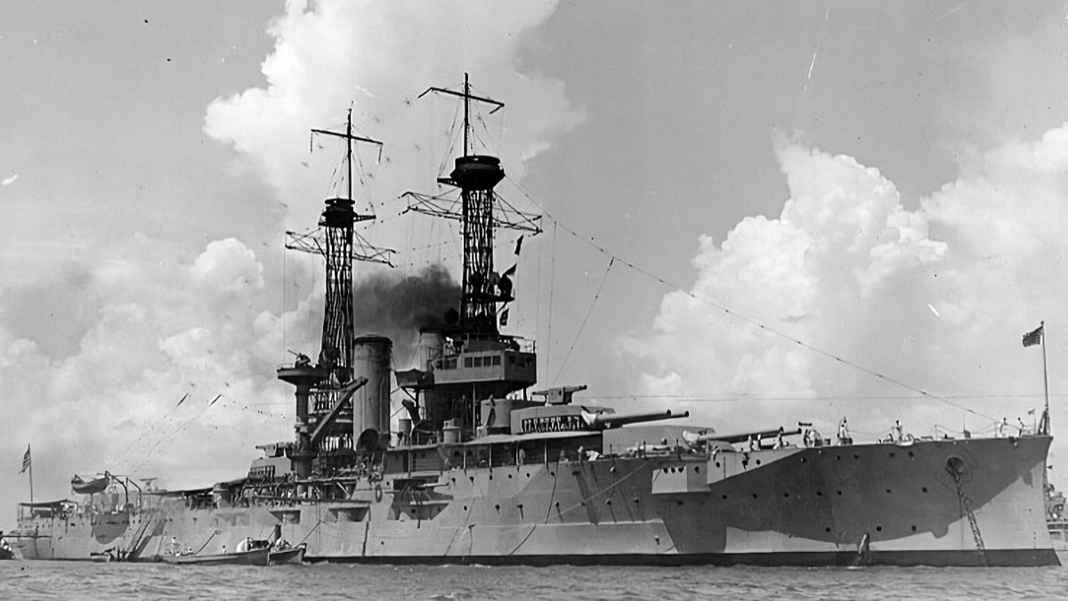 US Battleship USS Florida BB-30