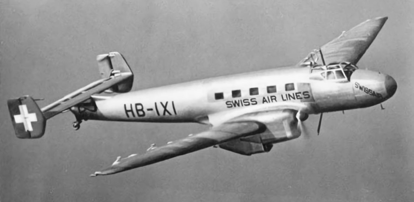 Junkers Ju 86 Operated by Swissair