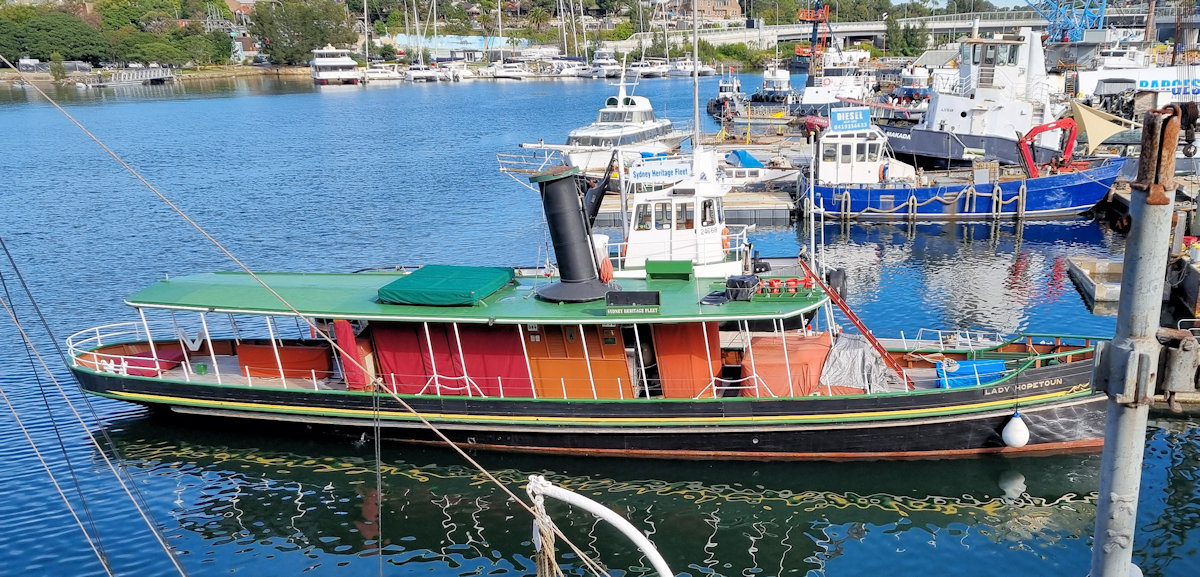 Steam Launch Lady Hopetoun