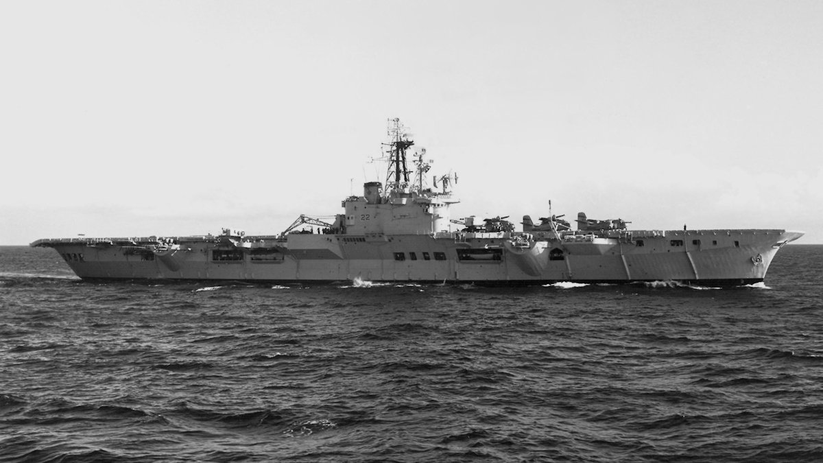 Canadian Aircraft Carrier HMCS Bonaventure