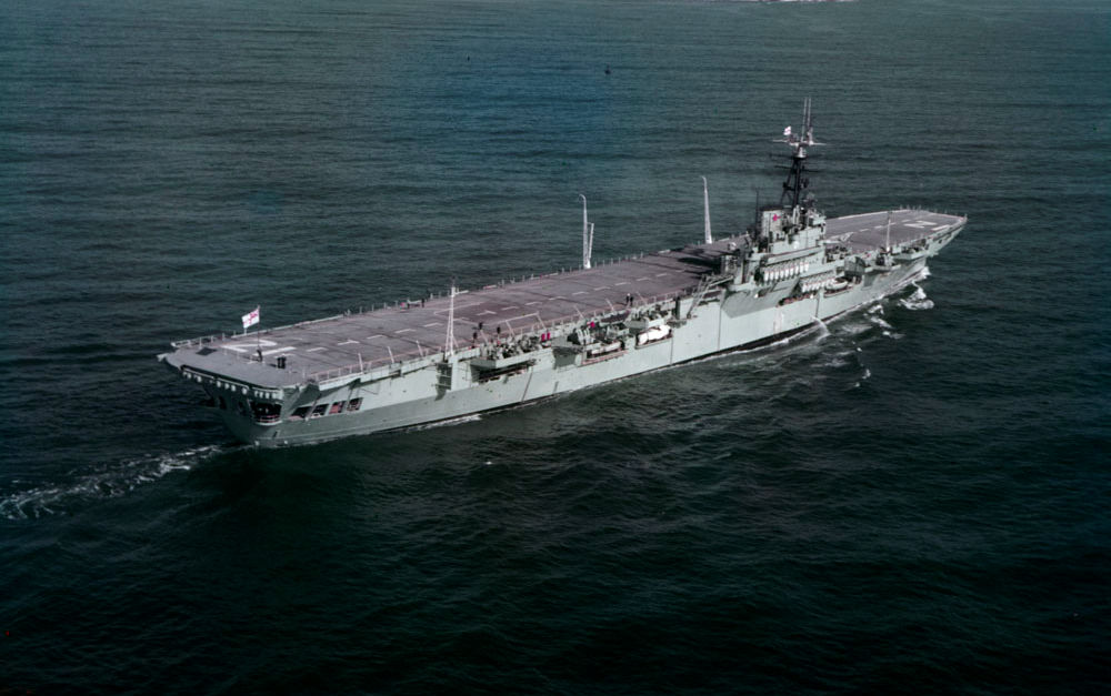 Canadian Aircraft Carrier HMCS Magnificent