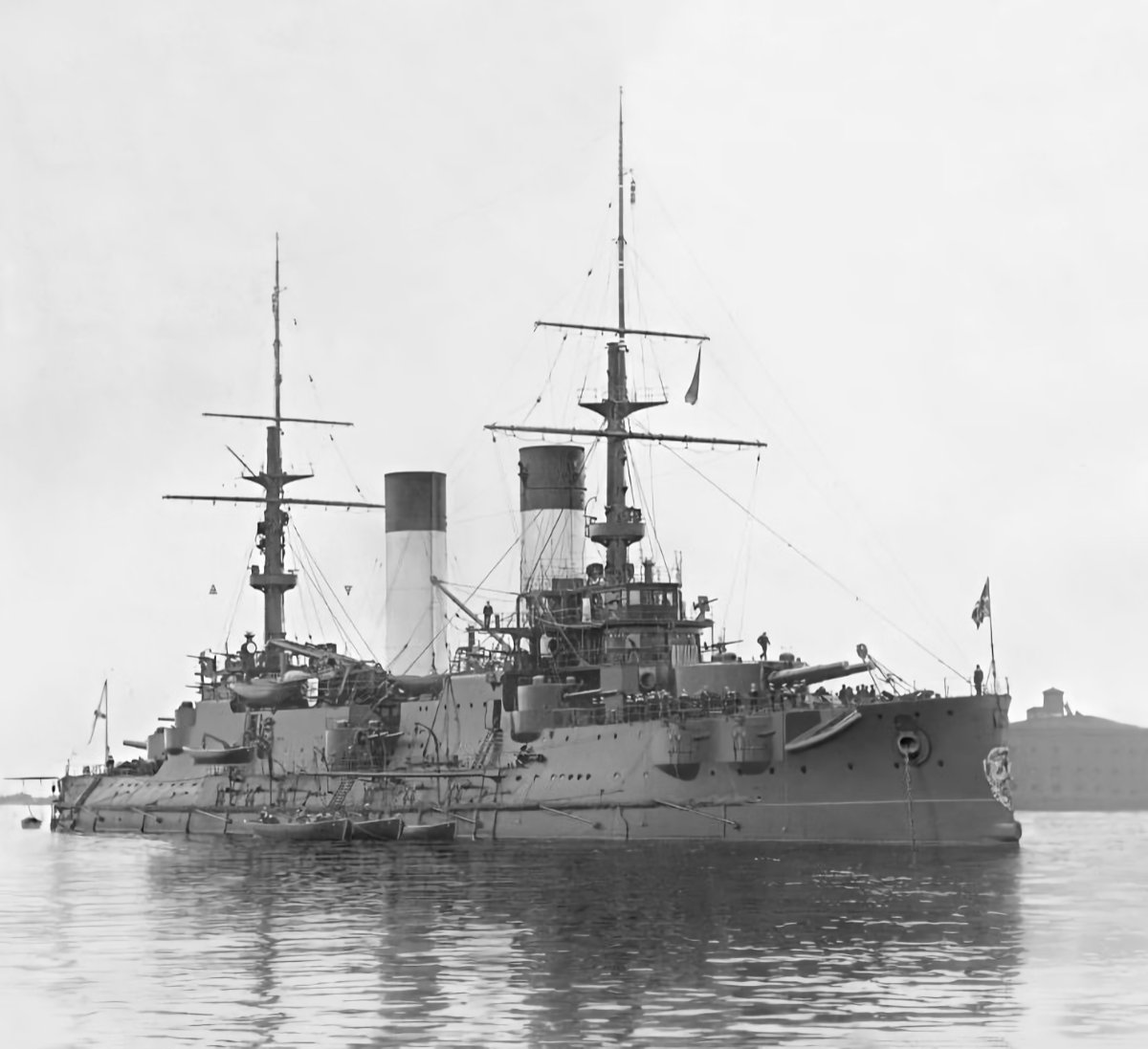 Russian Battleship Imperator Aleksandr III