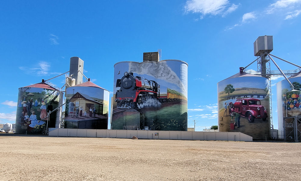 Colbinabbin Silo Art