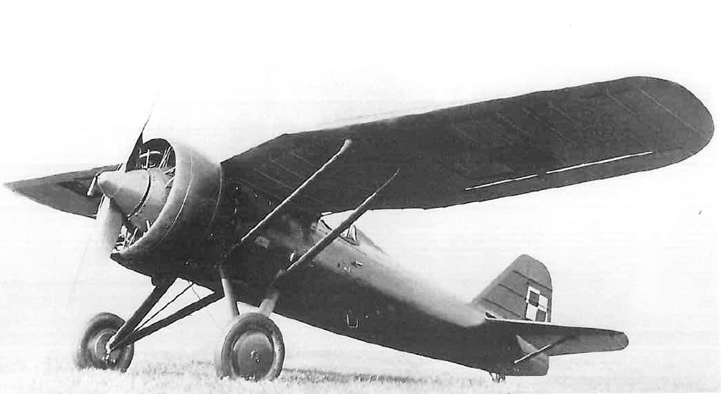 PZL P.7a Polish Fighter Aircraft