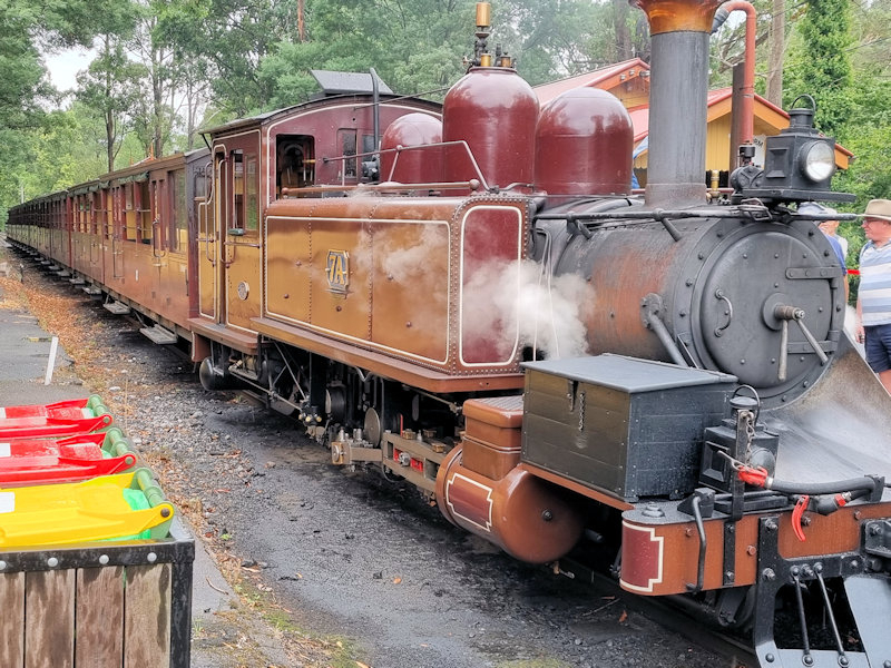 Puffing Billy Steam Train