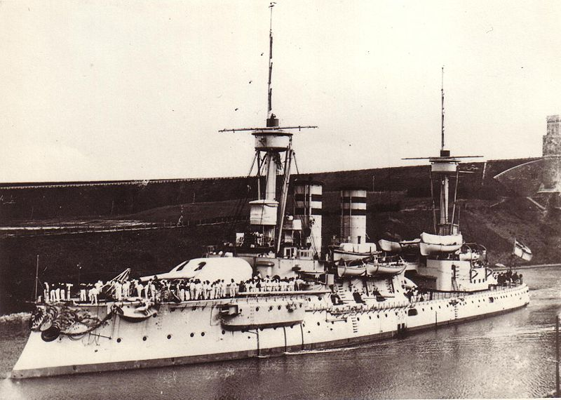 German Pre-Dreadnought Battleship SMS Wörth