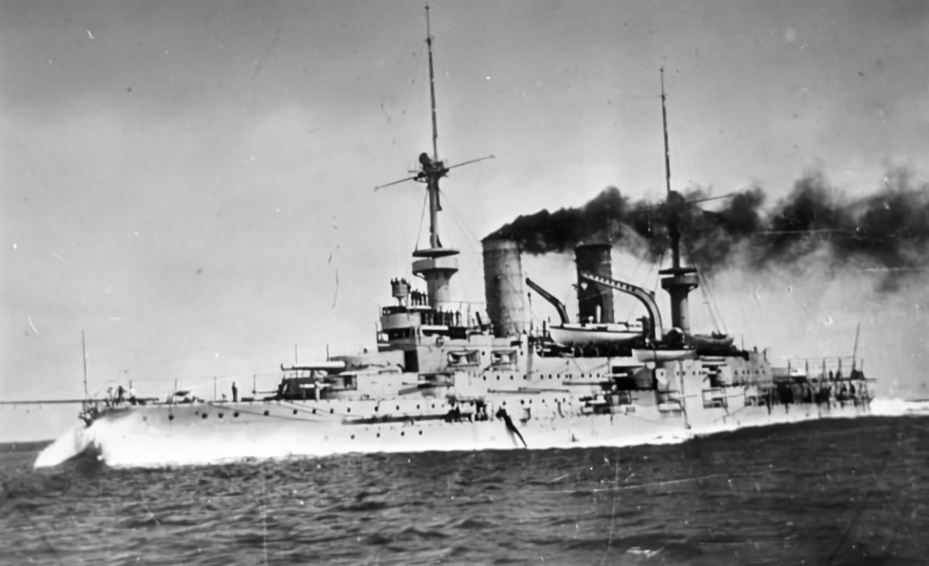 German Pre-Dreadnought Battleship Wittelsbach