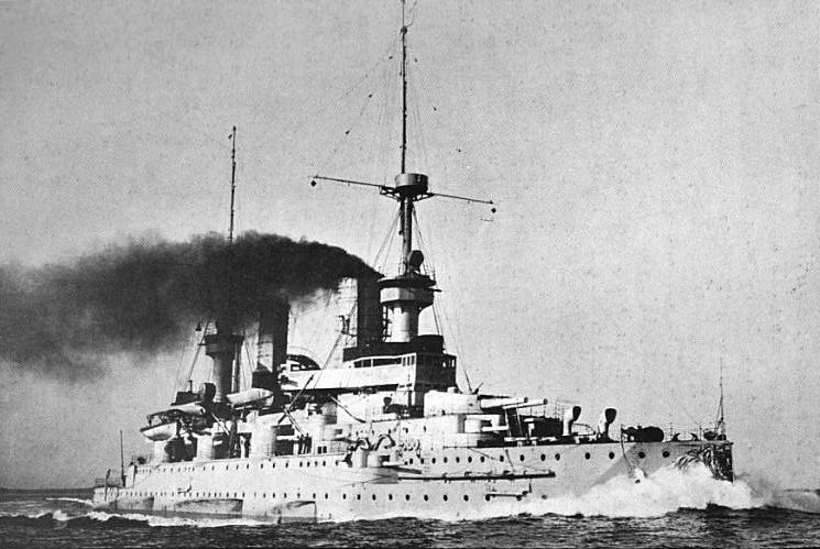 German Pre-Dreadnought Battleship SMS Kaiser Wilhelm II