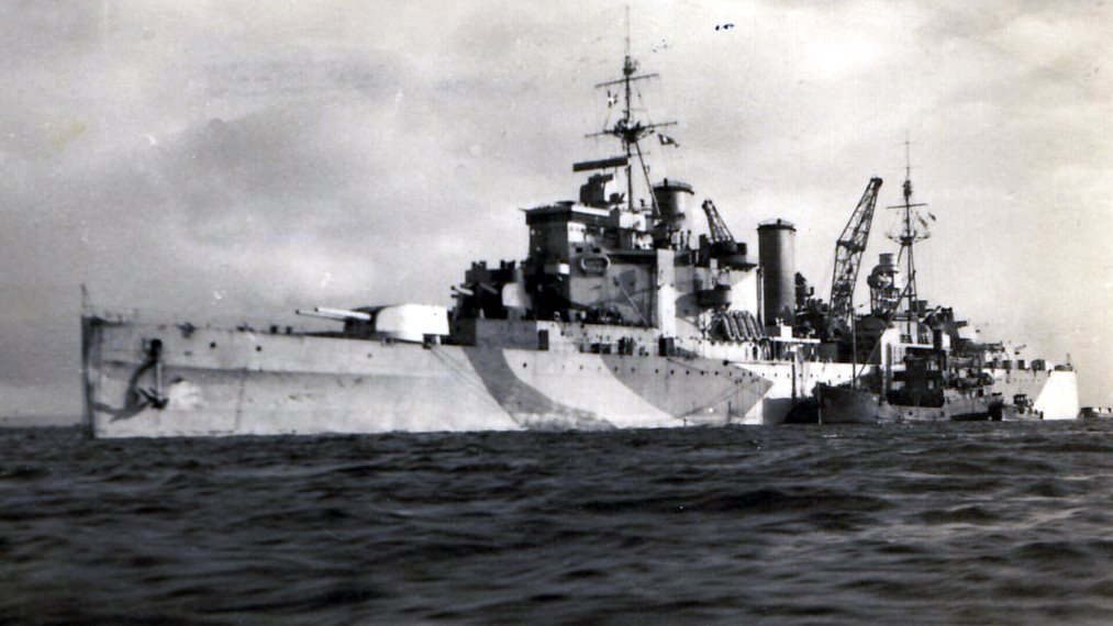 British Heavy Cruiser HMS London (1929)