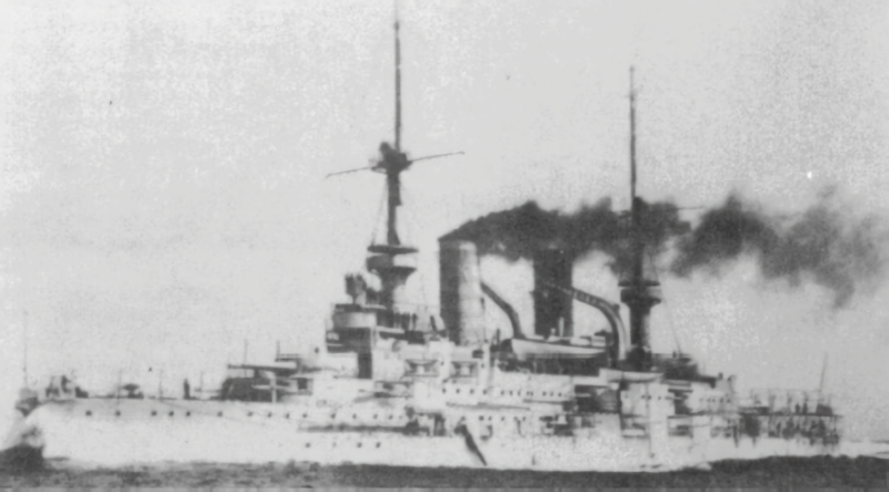 German Pre-Dreadnought Battleship SMS Mecklenburg