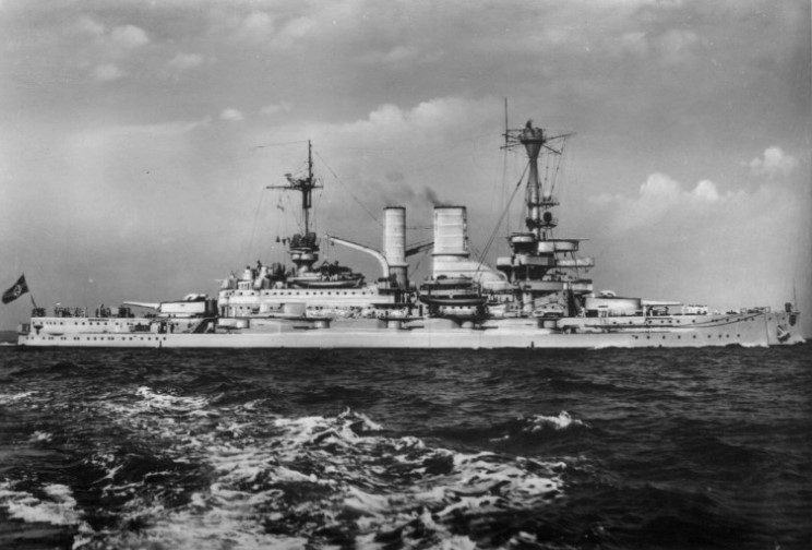 German Pre-Dreadnought Battleship SMS Schleswig-Holstein