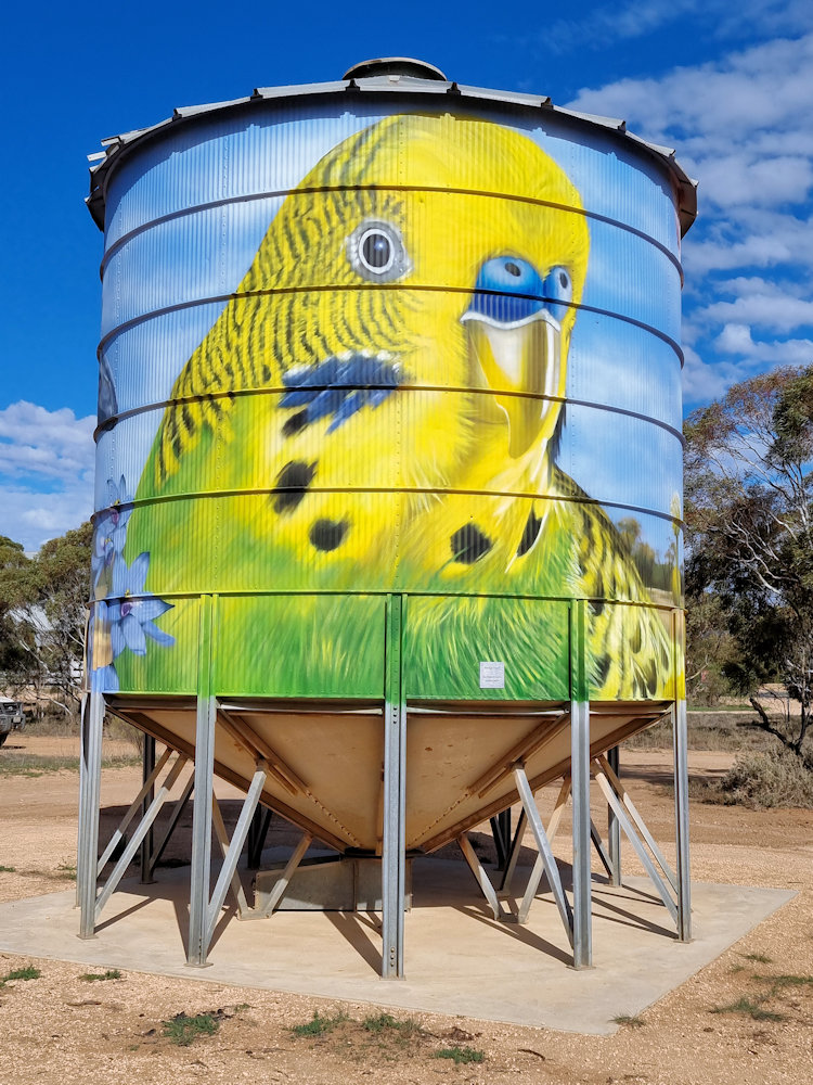 Werrimull Mobile Silo Art Victoria