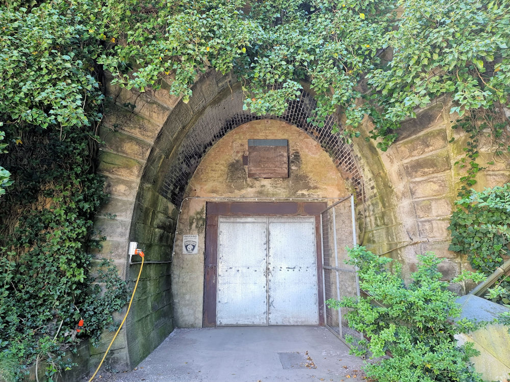 The tunnel's entrance Mittagong Mushroom Tunnel Tour
