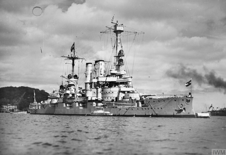 German Pre-Dreadnought Battleship SMS Schlesien