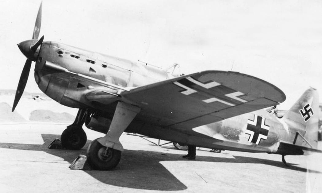 Morane Saulnier M.S.406 in Luftwaffe Markings