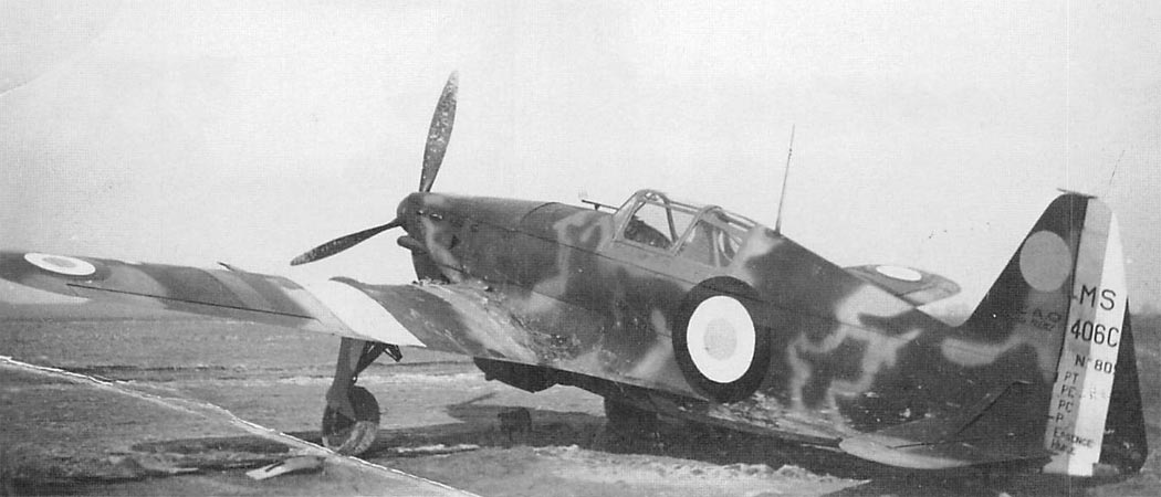 Morane Saulnier M.S.406 No. 805