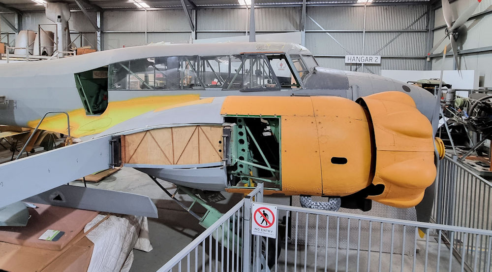 Avro Anson under restoration