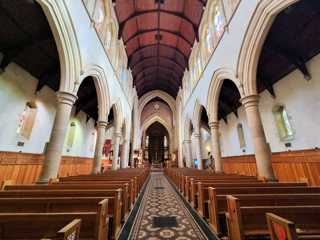 Inside the St. Peter’s Cathedral Adelaide