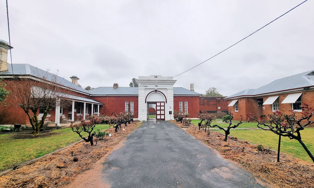 Entrance to the Hay Gaol
