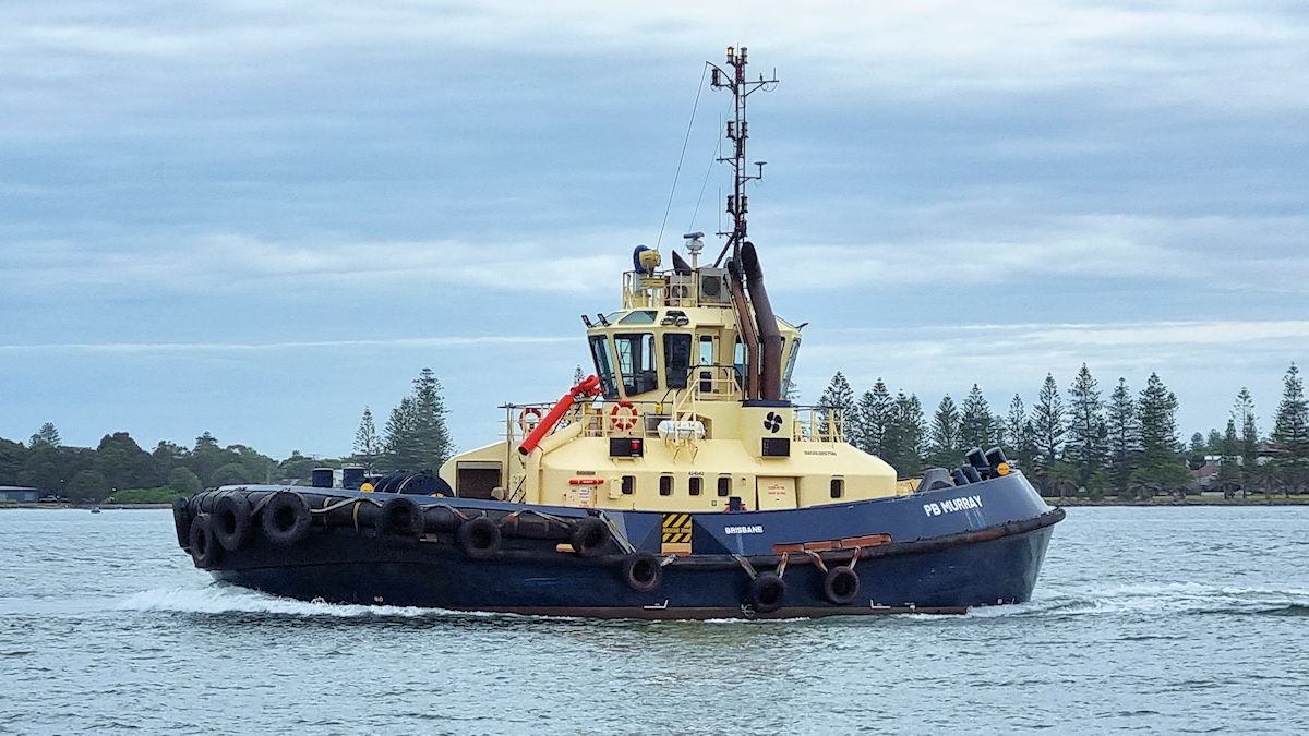 PB Murray Tug Boat on Newcastle Harbour 15 Feb 2026