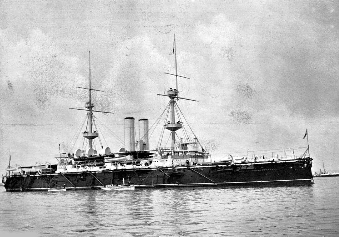 HMS Empress of India (1891) around 1897