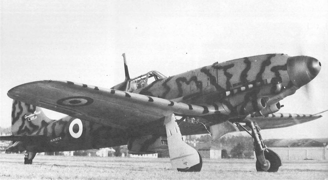 Macchi MC.205 Veltro. Italian Co-Belligerent Air Force