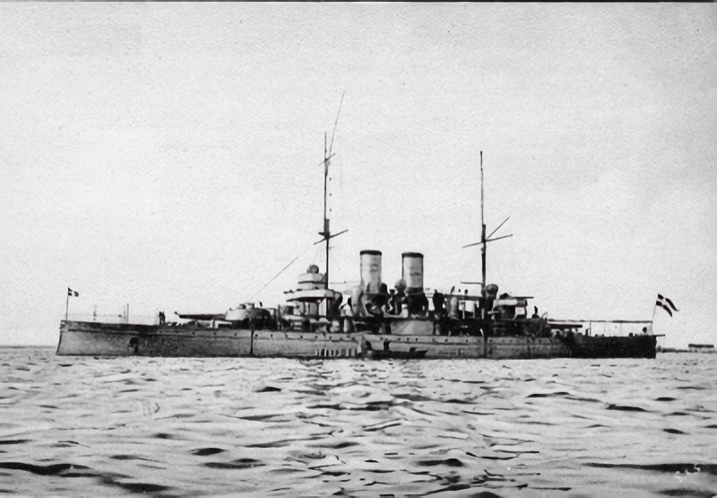 HSwMS Dristigheten before her reconstruction.