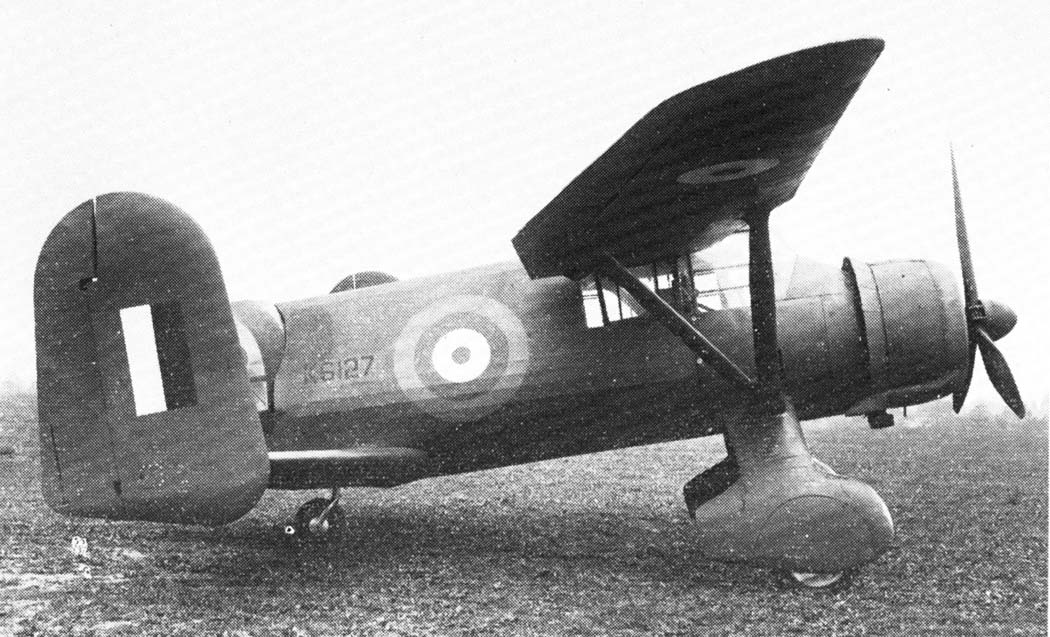 Westland P.12 Delanne Lysander