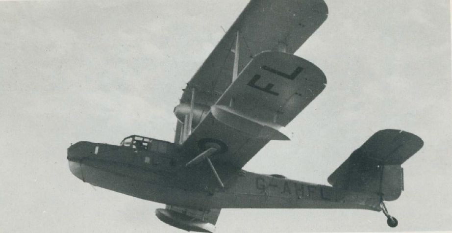 G-AHFL of United Whalers ex Fleet Air Arm 700 NAS and RAF 275 Squadron