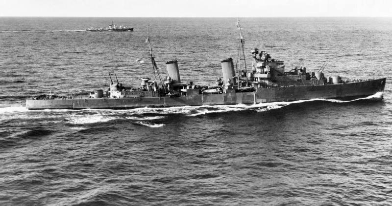 HMS Hermione British Light Cruiser