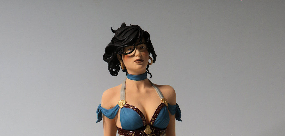 Female Courtesan Scale Model Title