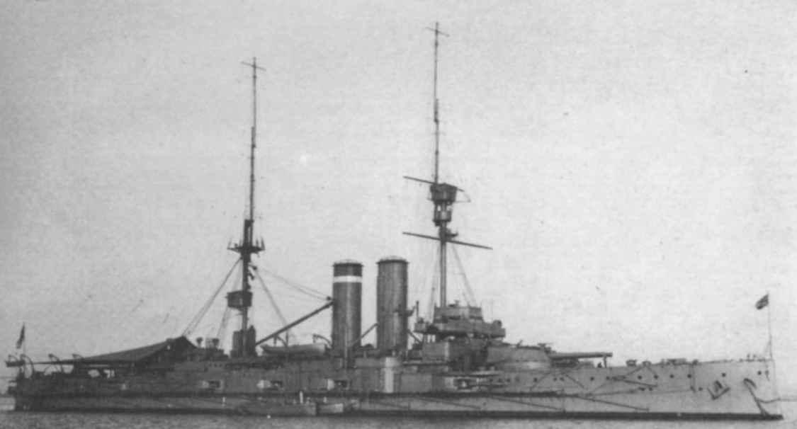 HMS Britannia starboard broadside view