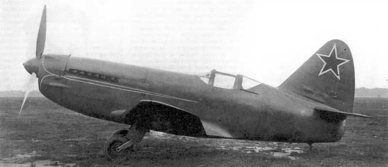 MiG I-250 second prototype. Left view.